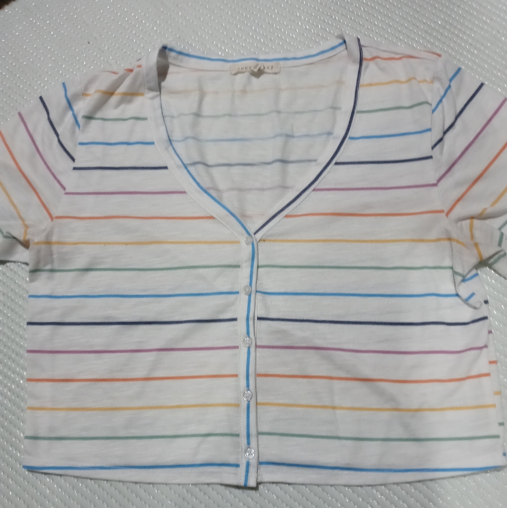 Copper key blouse